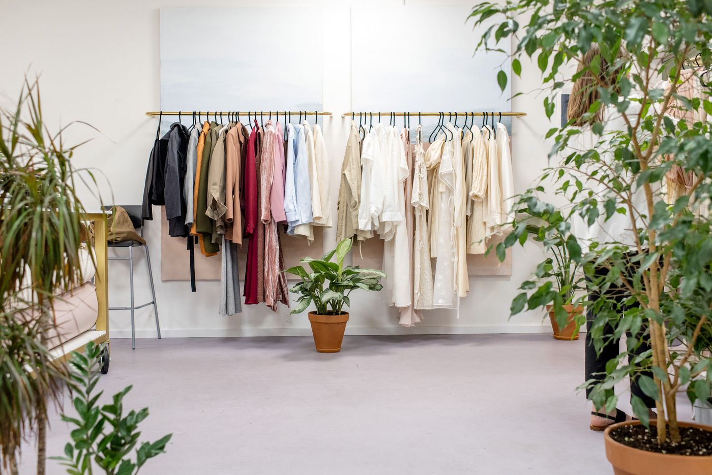 ミニマルコレクションの衣服